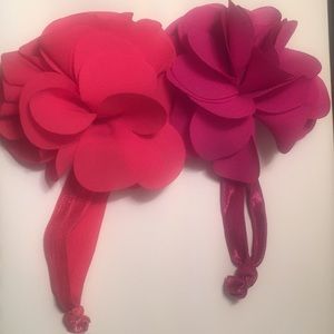 🌸🌸 Flower hair ties